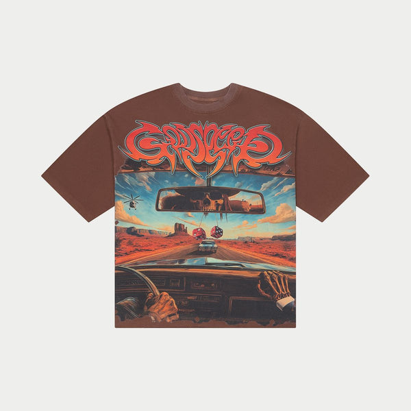 Godspeed On The Run tee Mocha