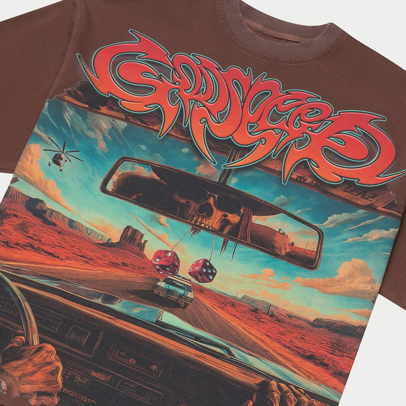 Godspeed On The Run tee Mocha