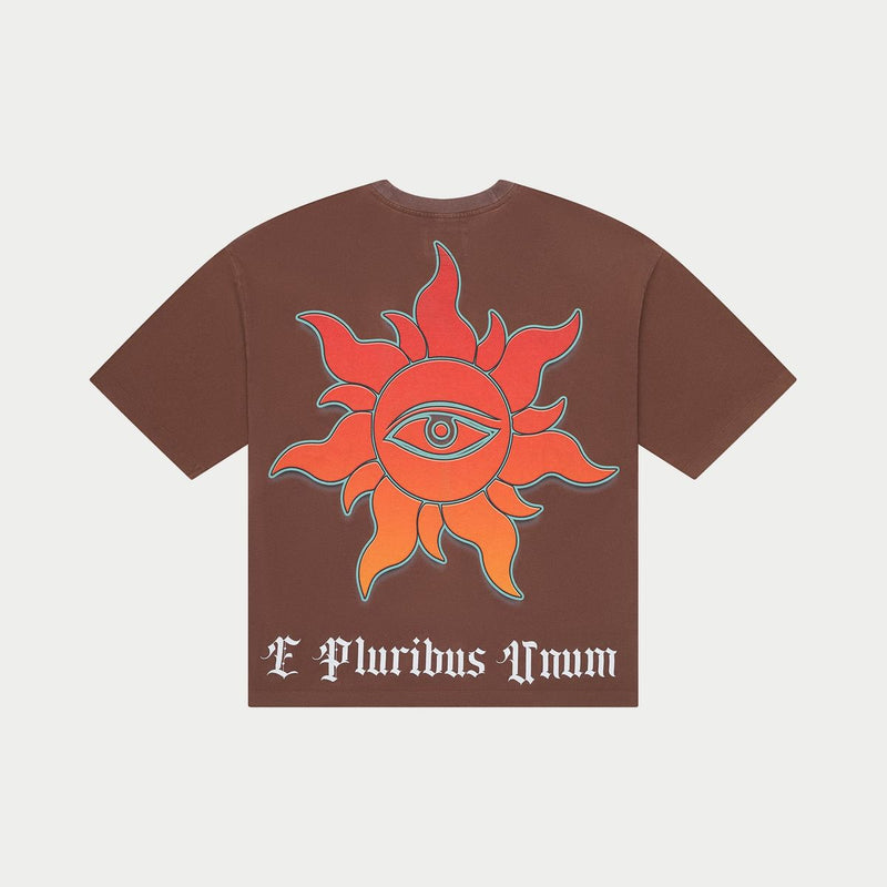Godspeed On The Run tee Mocha