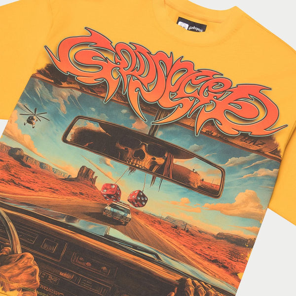 Godspeed On The Run tee yellow