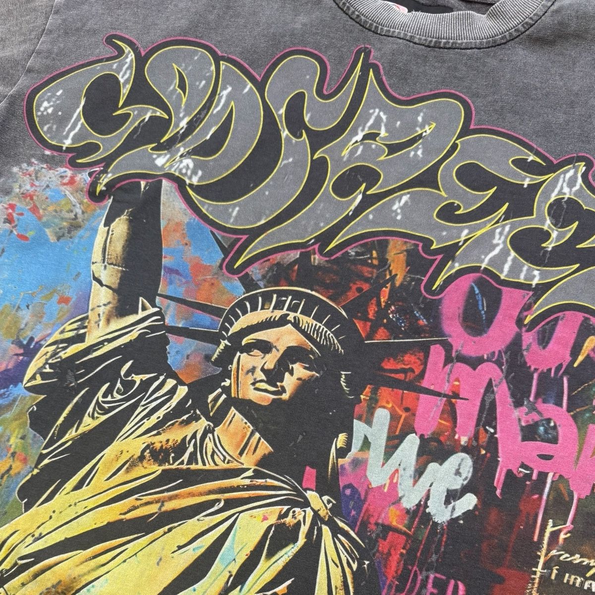 Godspeed Vandal Tee Grey Wash