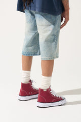 Serenede Fortune Denim Shorts Vintage Earth Blue