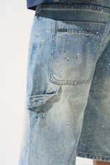 Serenede Fortune Denim Shorts Vintage Earth Blue