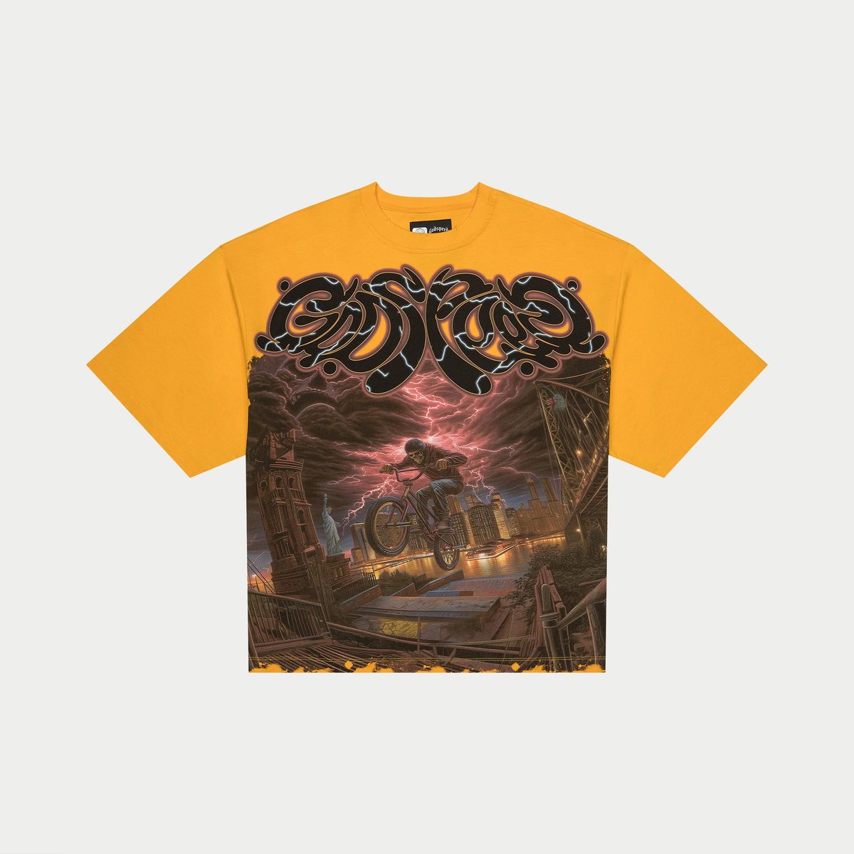 Godspeed B.M.X Tee Yellow
