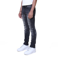 Smoke Rise Vintage Washed Jeans Willow Black