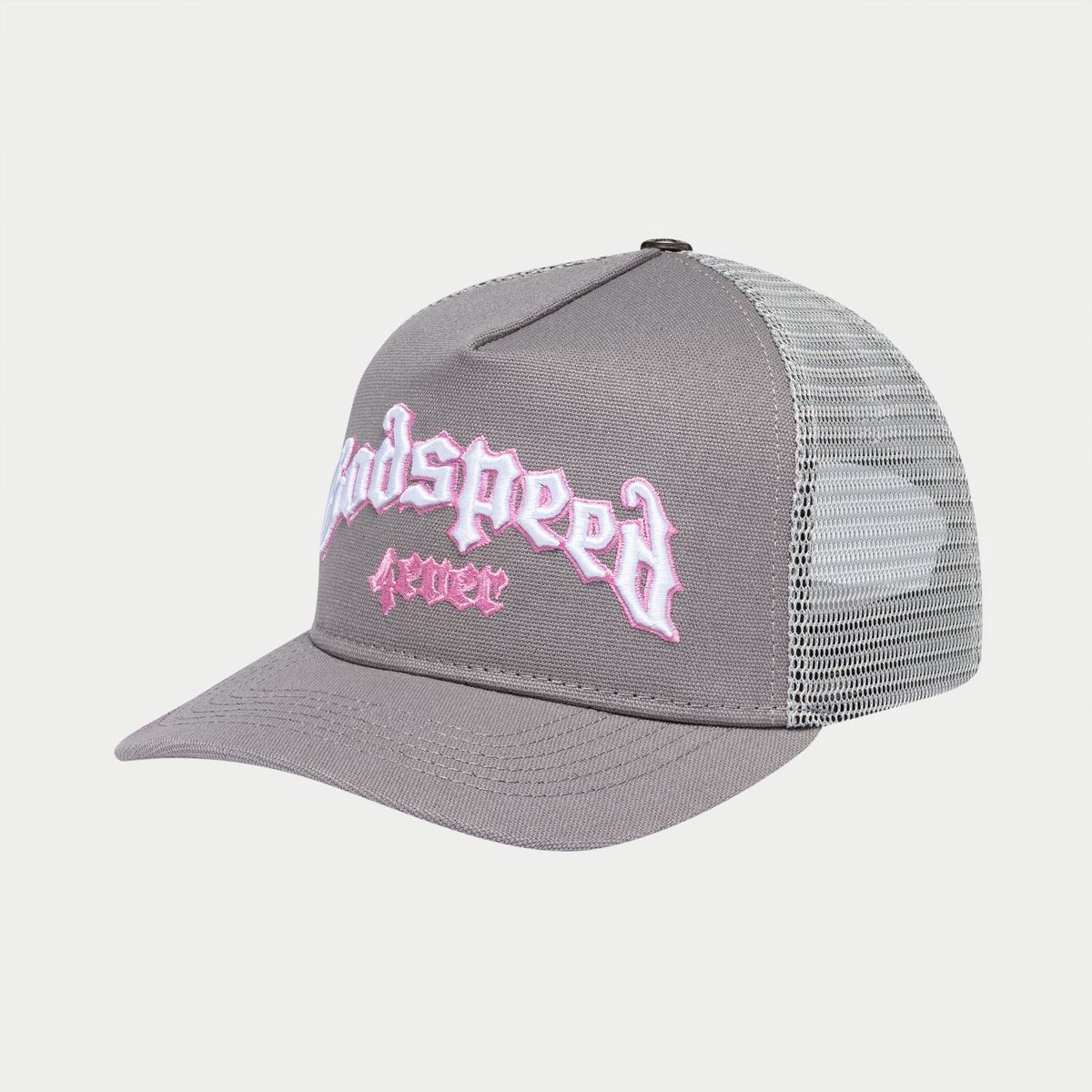 Godspeed GS Forever Trucker Hat Grey/Pink