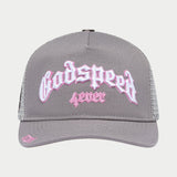 Godspeed GS Forever Trucker Hat Grey/Pink