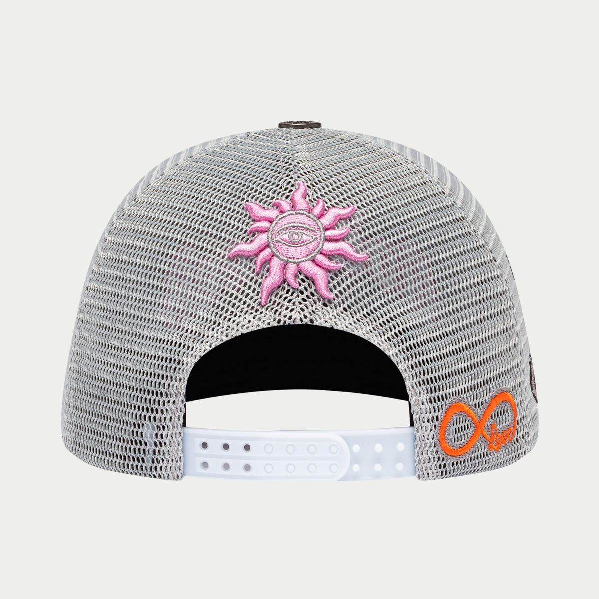 Godspeed GS Forever Trucker Hat Grey/Pink