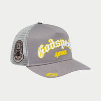 Godspeed Gs Forever Trucker Hat Grey/Yellow