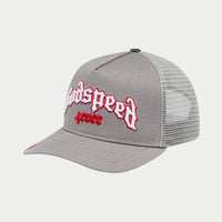 Godspeed GS Forever Trucker Hat Grey/Red