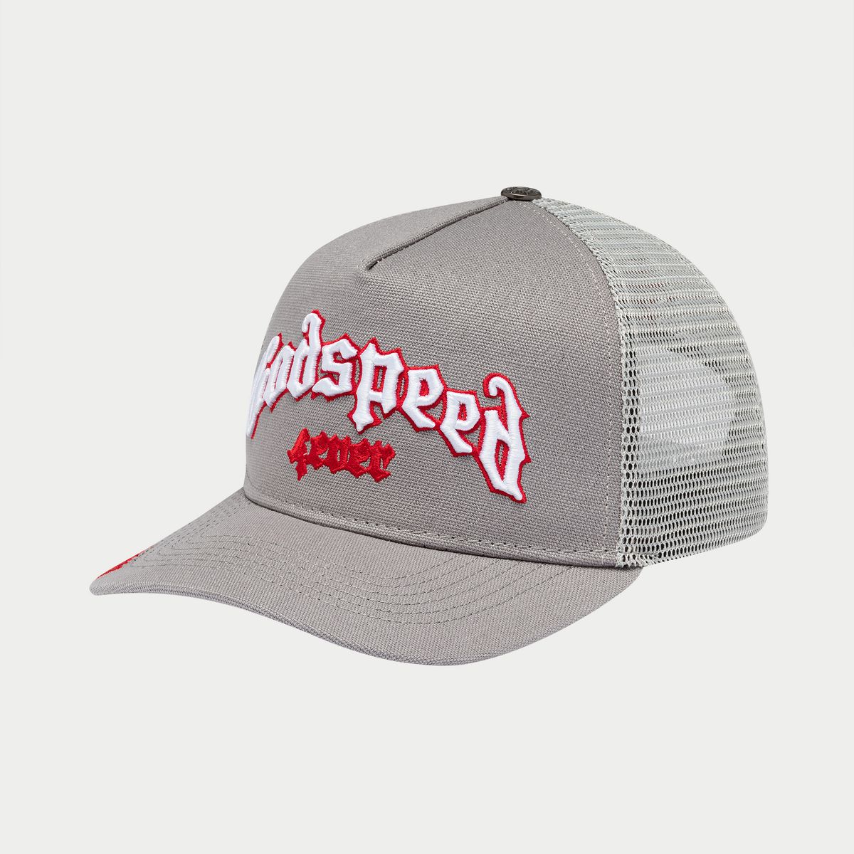 Godspeed GS Forever Trucker Hat Grey/Red