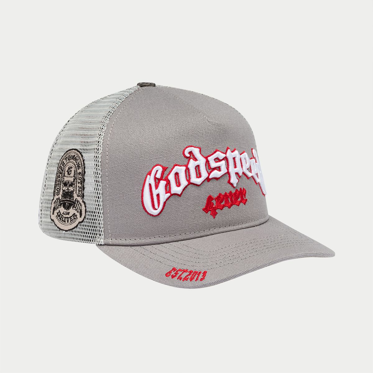 Godspeed GS Forever Trucker Hat Grey/Red