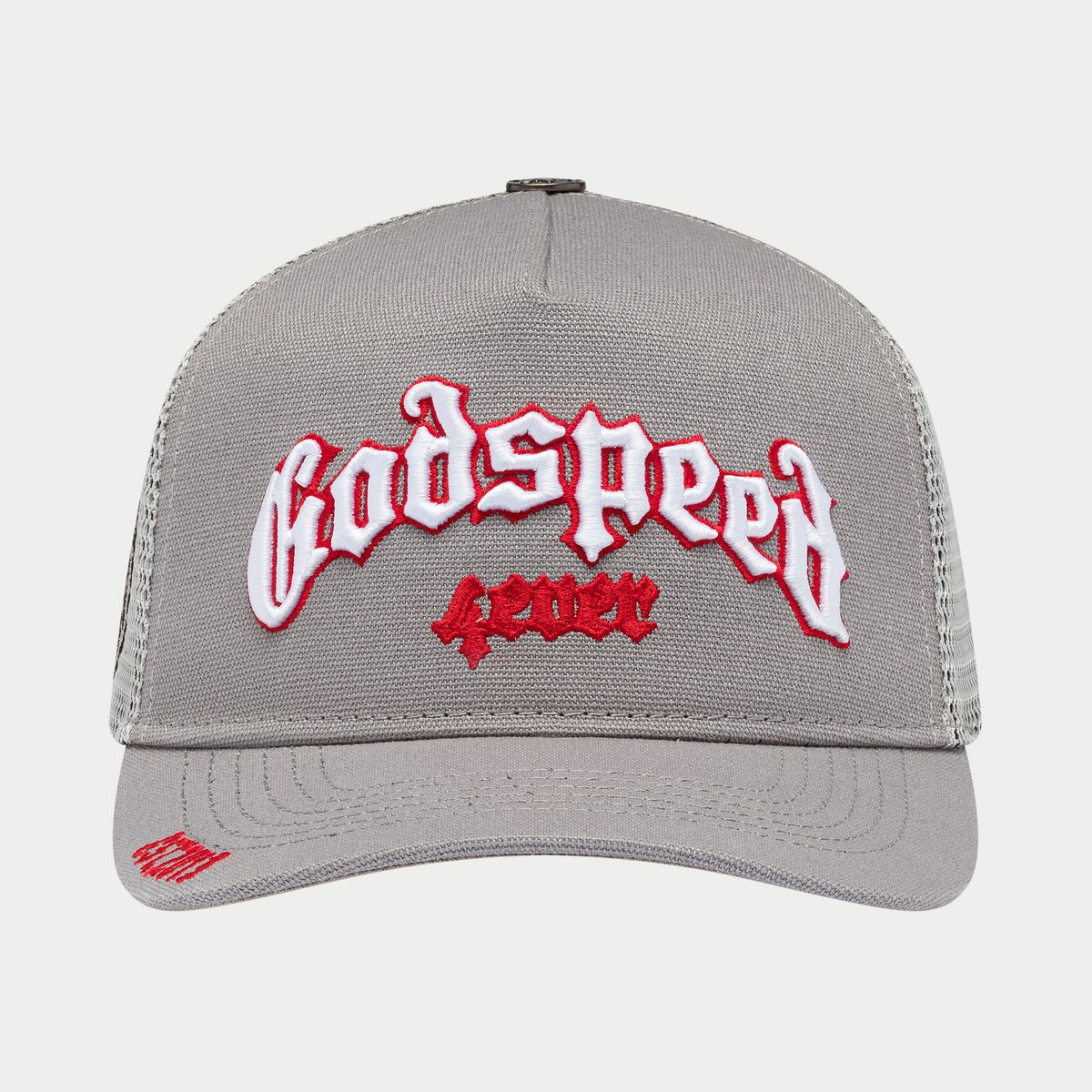 Godspeed GS Forever Trucker Hat Grey/Red