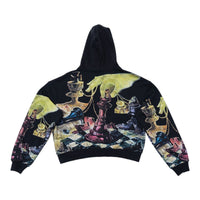 Sydnicate Men's King Chessboard Hoodie Black