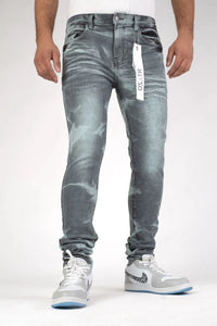 Premium Disaster Men's Super Stretch denim jeans Aqua Black