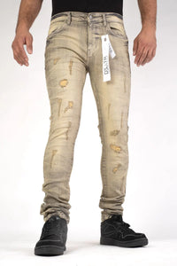 Premium Disaster Men's Super Stretch denim Jeans Diesel Grey