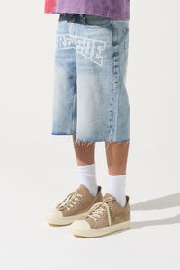 Serenede DYNASTY Denim Shorts Light Blue