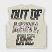 Godspeed Steel Sharpens Steel Sleeveless Tee Slate Grey