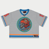Godspeed First Down Jersey Grey/Blue/Orange
