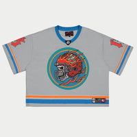 Godspeed First Down Jersey Grey/Blue/Orange