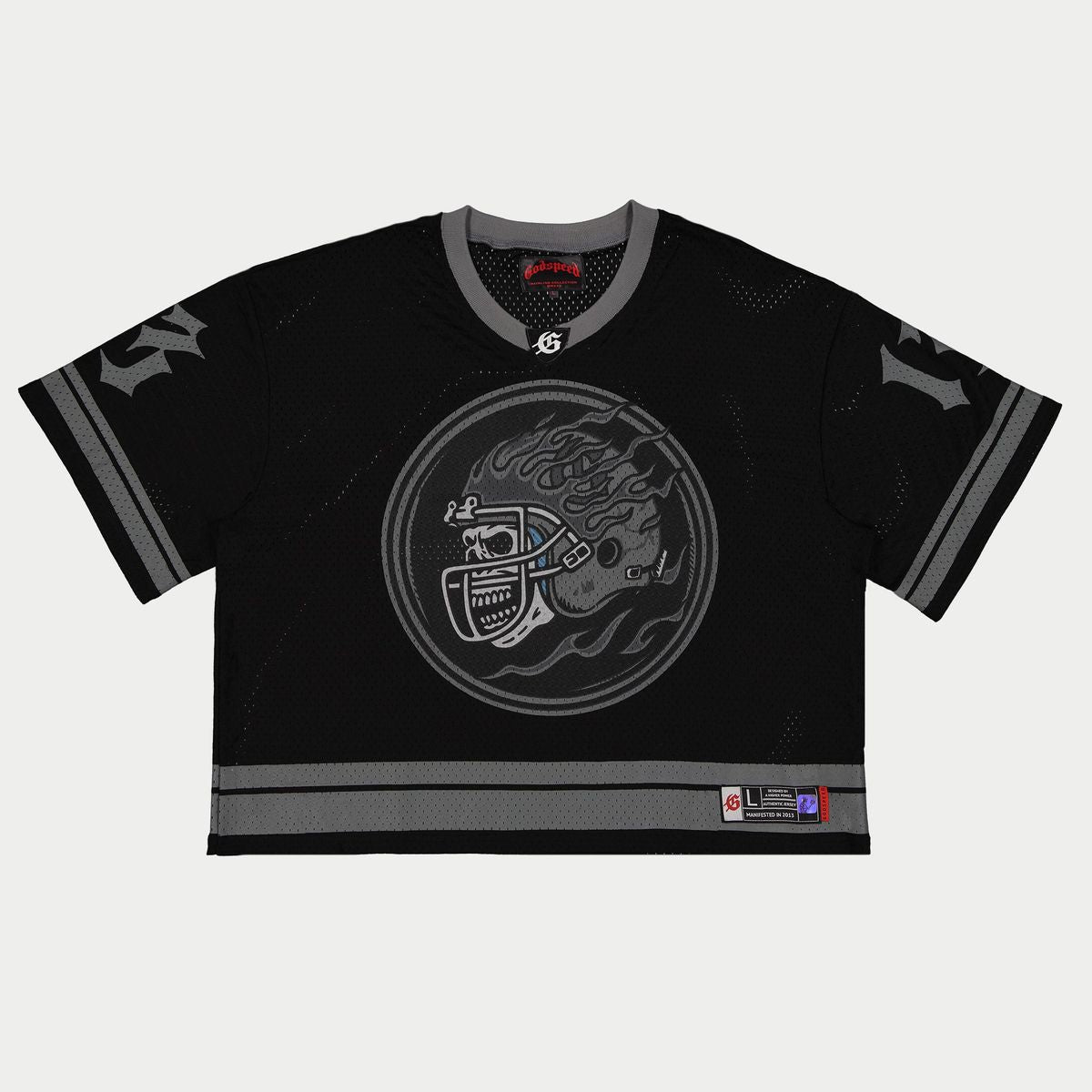 Godspeed First Down Jersey Black/Grey