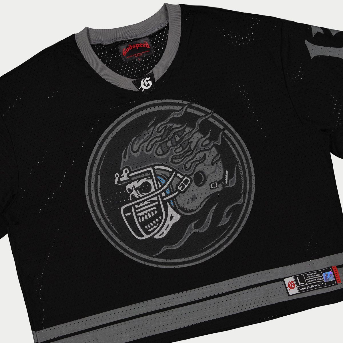 Godspeed First Down Jersey Black/Grey