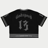 Godspeed First Down Jersey Black/Grey