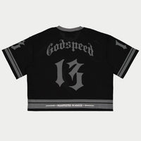 Godspeed First Down Jersey Black/Grey