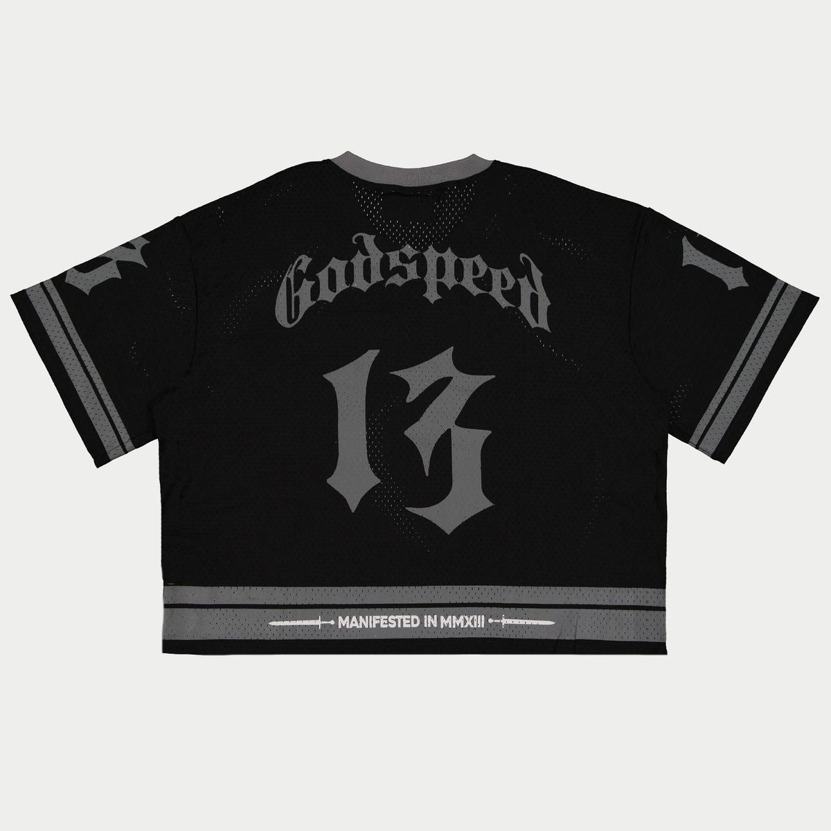 Godspeed First Down Jersey Black/Grey