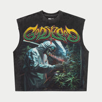 Godspeed 420 Indoor VVS Sleeveless Tee Grey Wash