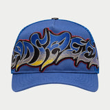 Godspeed GS Neo Trucker Hat Blue/Yellow/Red