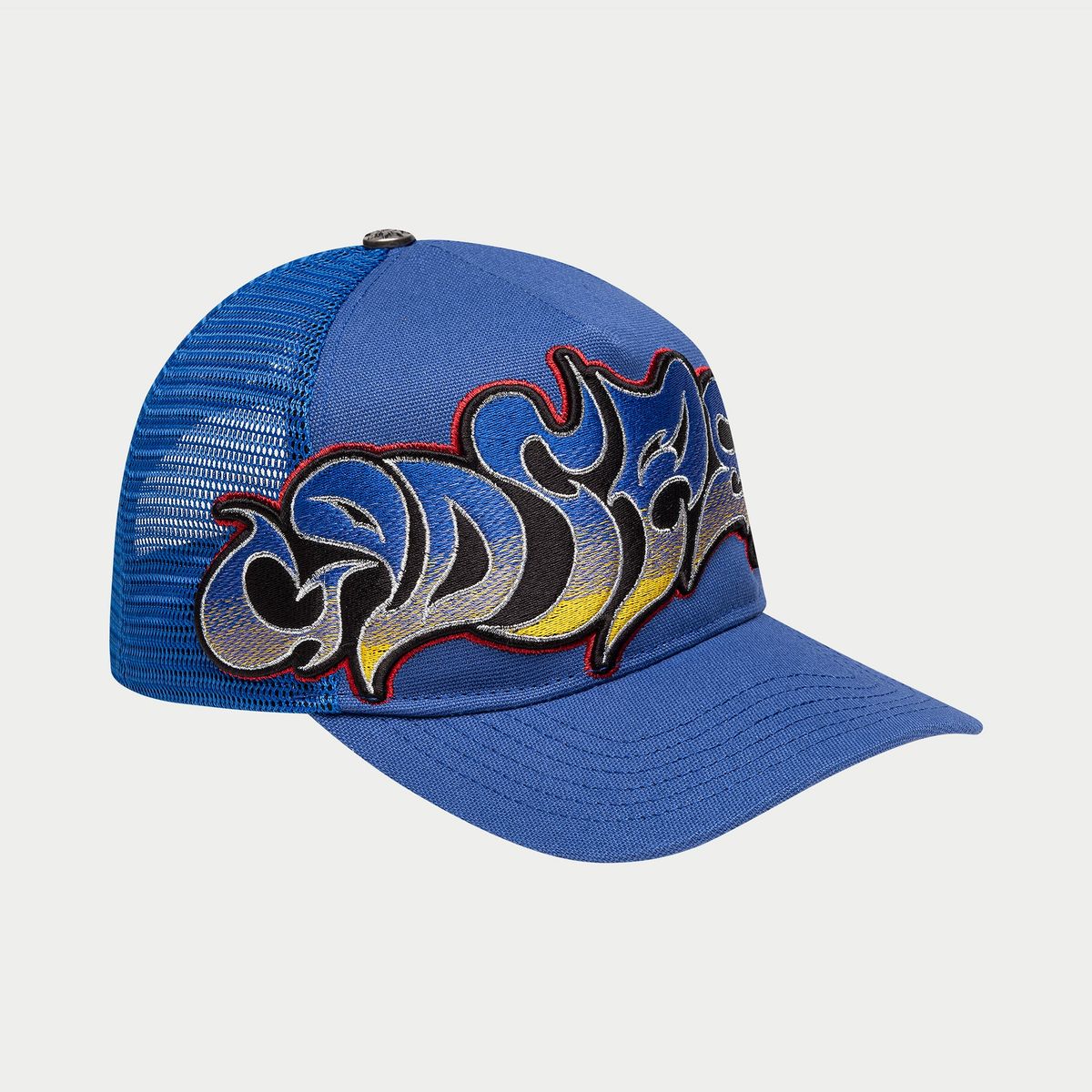 Godspeed GS Neo Trucker Hat Blue/Yellow/Red