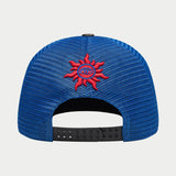 Godspeed GS Neo Trucker Hat Blue/Yellow/Red