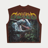 Godspeed 420 Indoor VVS Sleeveless Tee Brown