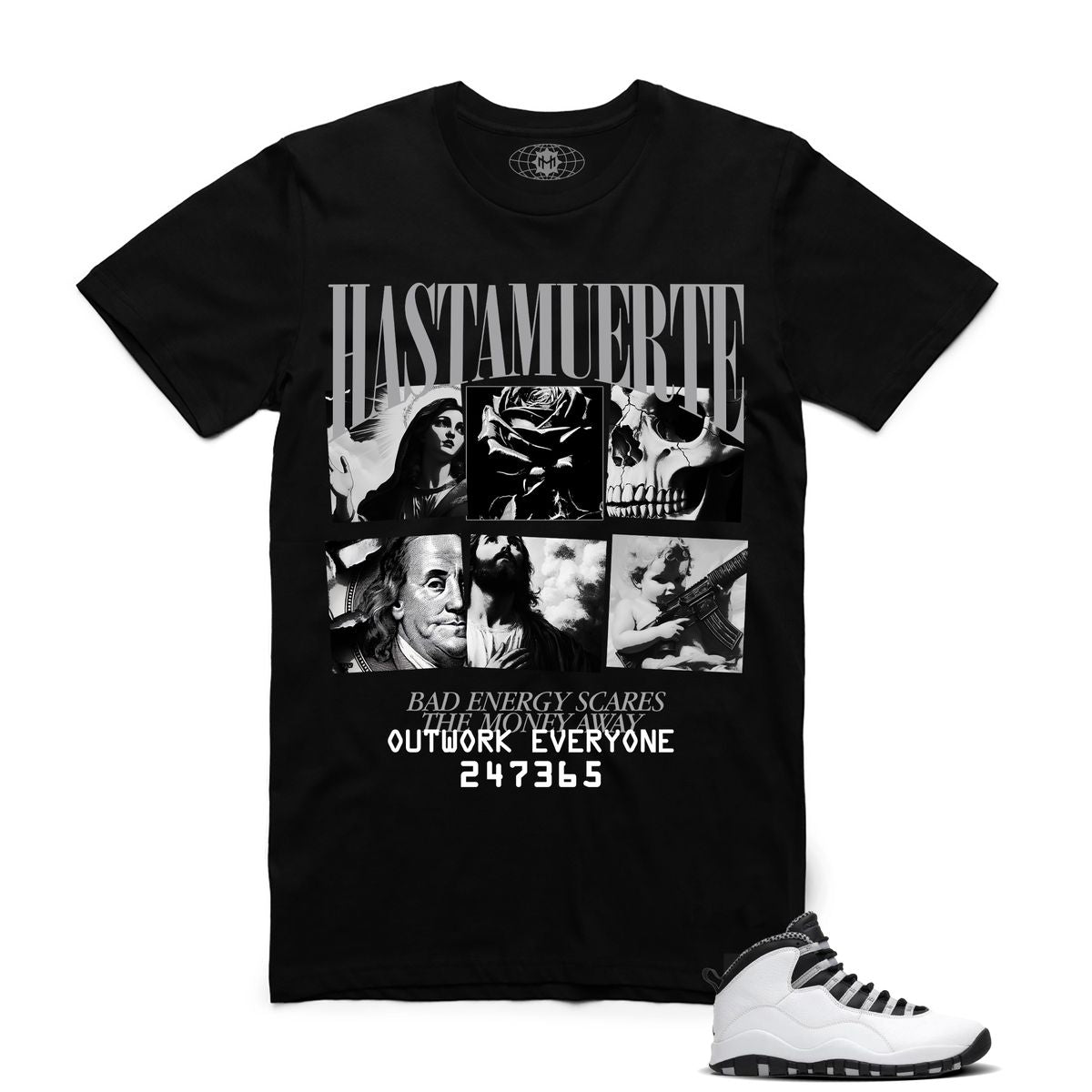Hasta Muerte OE Images Tee Black