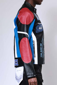 First Row Post Human Racing Jacket Black