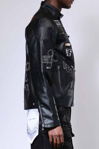 First Row Caution not so quiet racing jacket Black