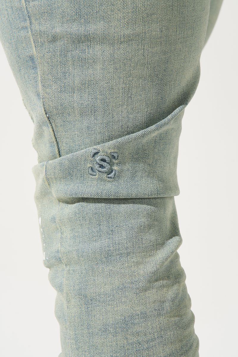 Serenede AURA Jeans Vintage Earth Paint Wash