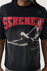 Serenede Spectral Tee Black / Red