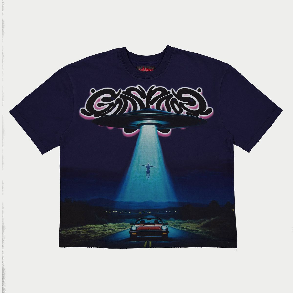Godspeed O.B.E Tee Navy Blue