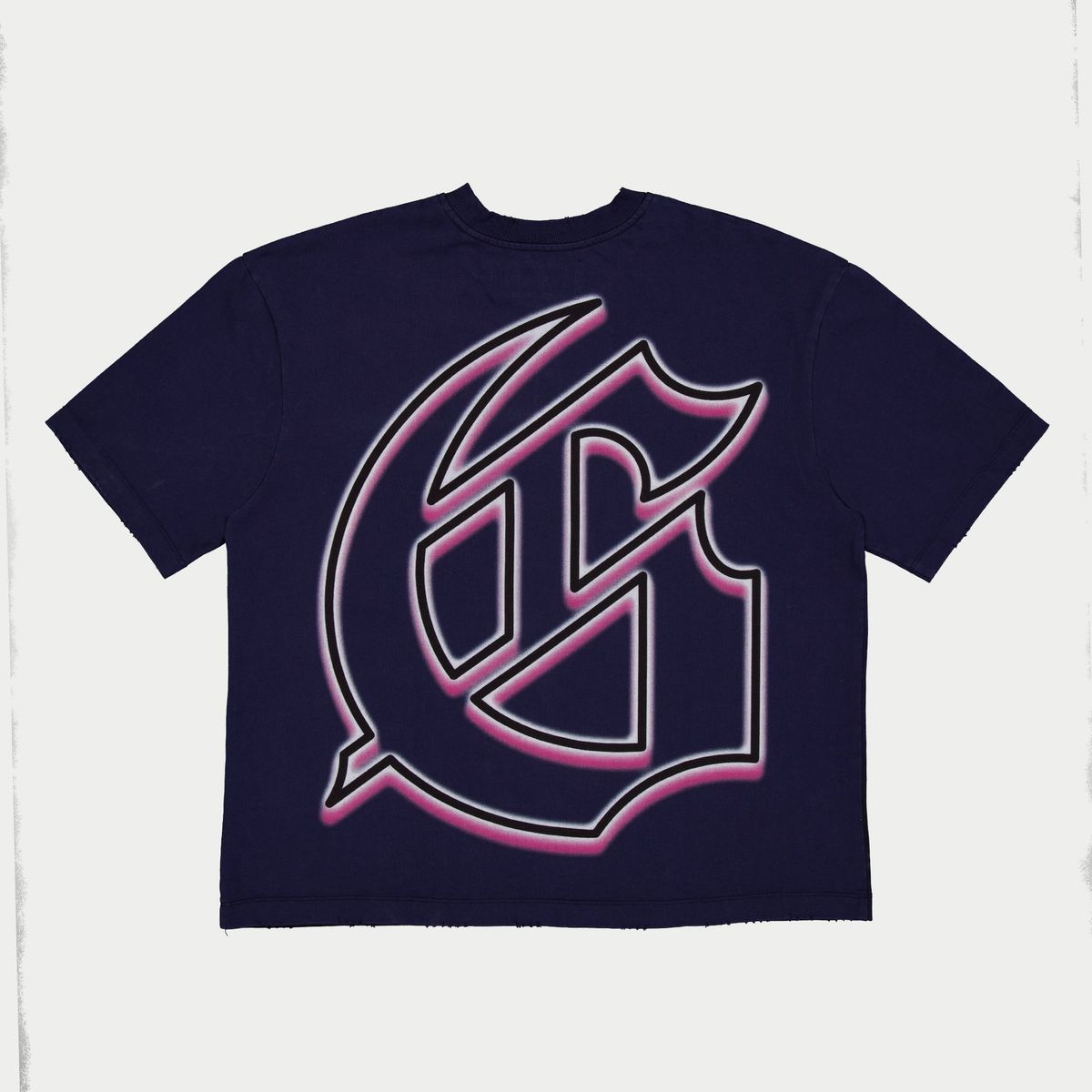Godspeed O.B.E Tee Navy Blue