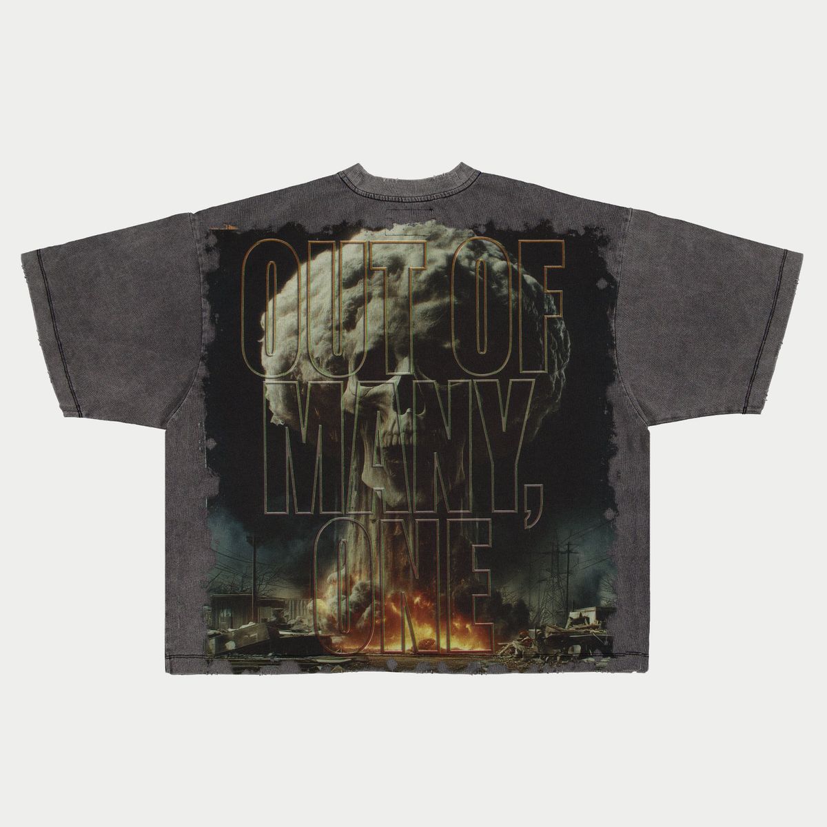 Godspeed Detonator Tee Grey Wash