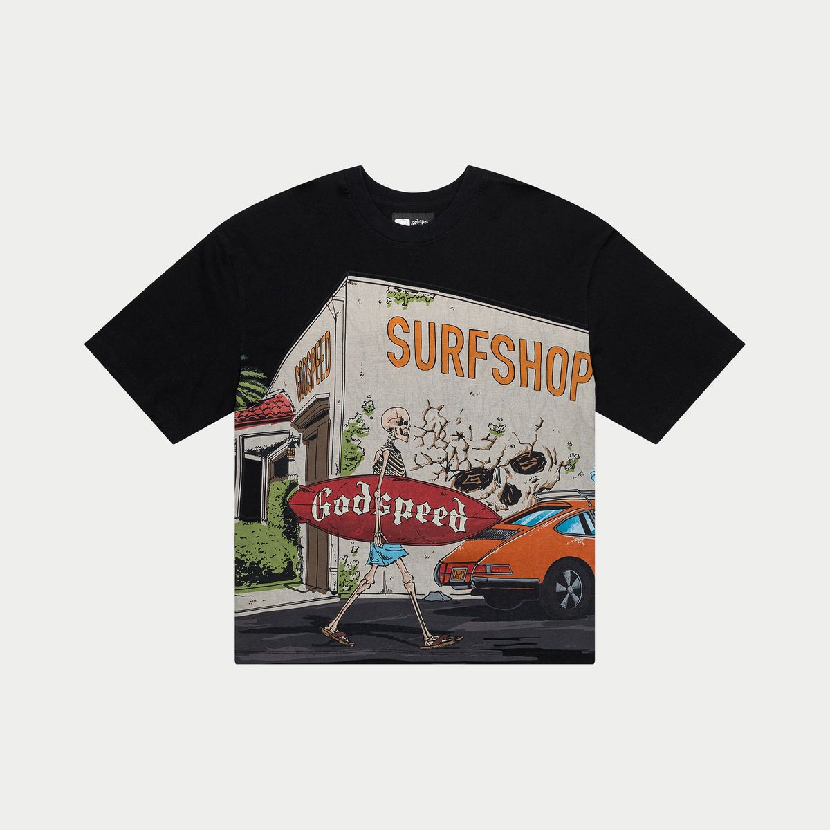 Godspeed GS Surf Shop Tee Black