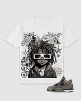 G west Men's Urban Genesis Tee White/Cave stone