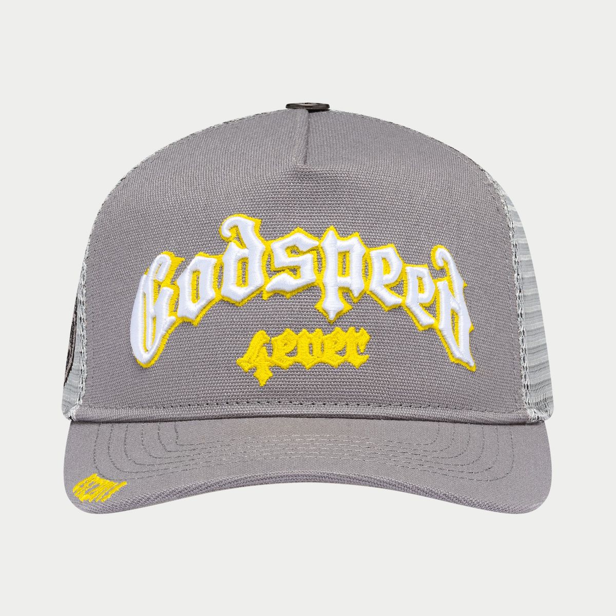Godspeed Gs Forever Trucker Hat Grey/Yellow