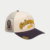 Godspeed Gs Forever Trucker Hat Bone/Yellow/Navy Blue