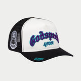 Godspeed Gs Forever Trucker Hat Teal/Purple