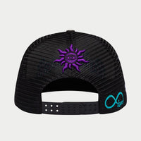 Godspeed Gs Forever Trucker Hat Teal/Purple