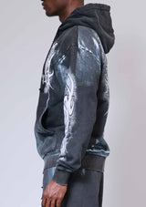 First Row Tribal baggy Jogger Set Black