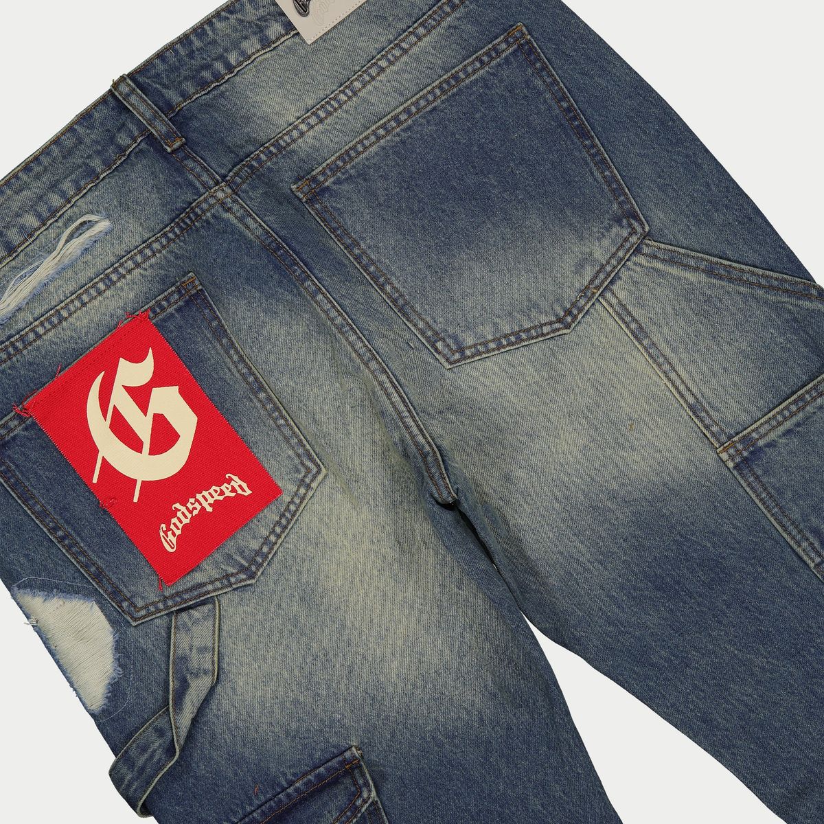 Godspeed Crystal Vizion Jeans Blue
